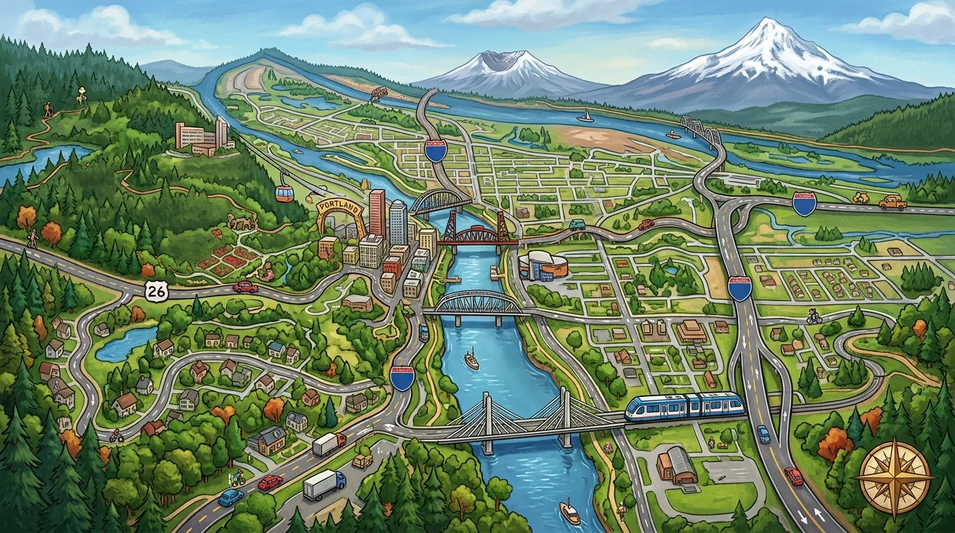 Driving Directions to Portland