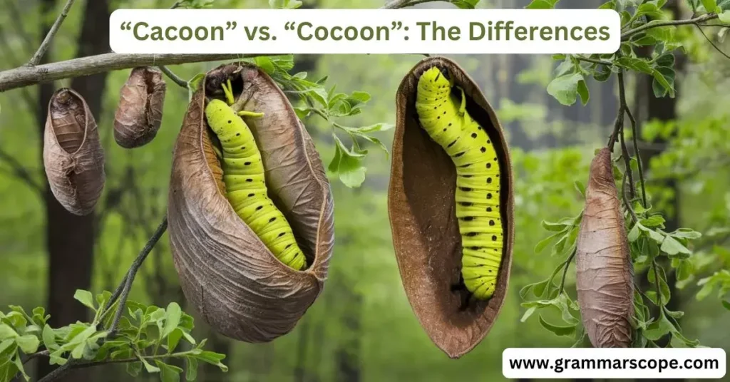 “Cacoon” vs. “Cocoon”: The Differences