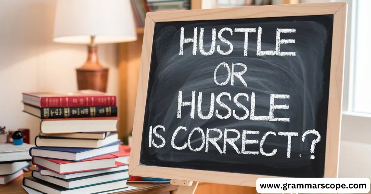 Hustle or Hussle: Which Spelling is Correct?