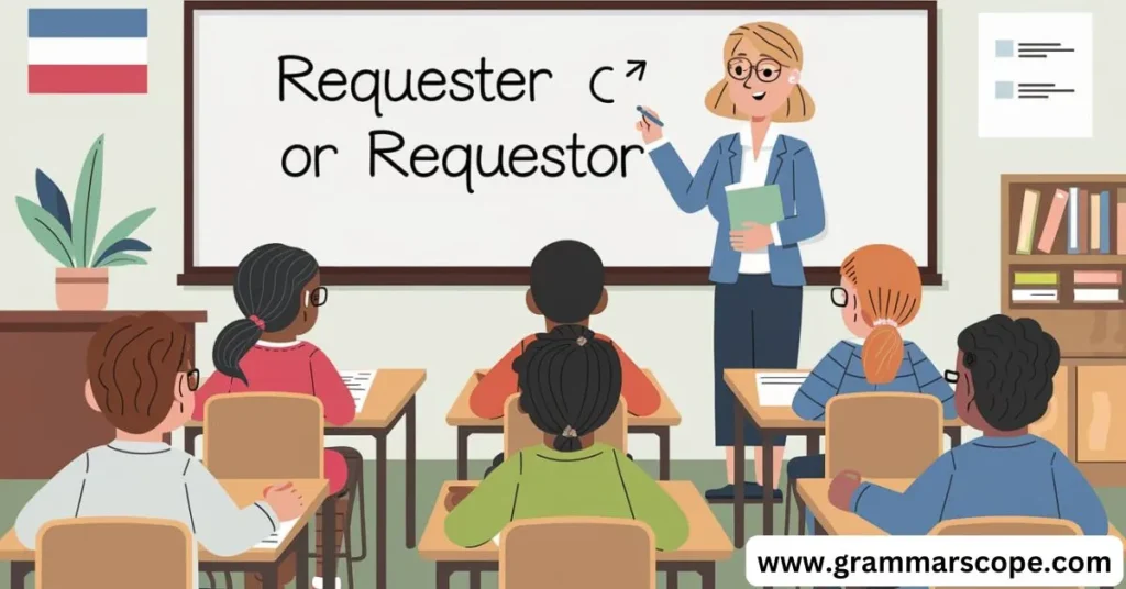 Requester or Requestor