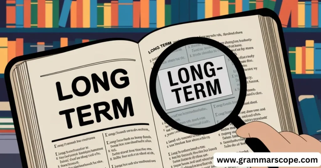 Long Term or Long-Term