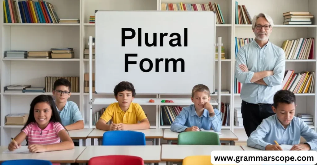 Plural Form: Classes