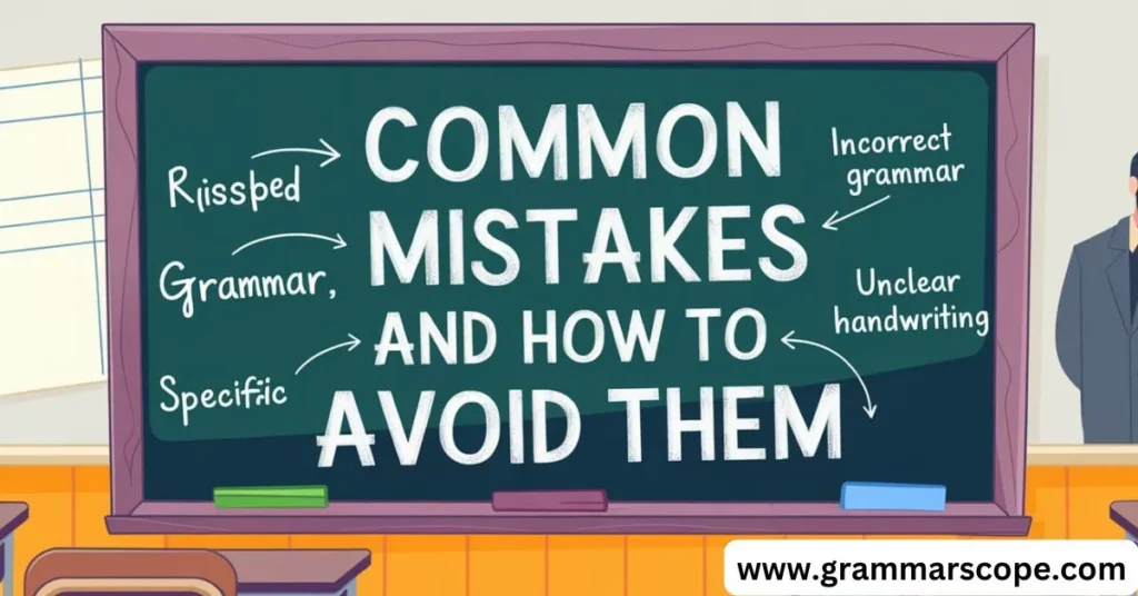 Common Mistakes and How to Avoid Them