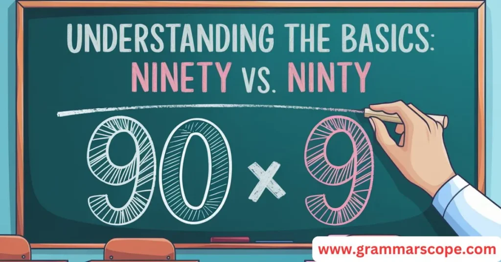 Understanding the Basics: Ninety vs. Ninty