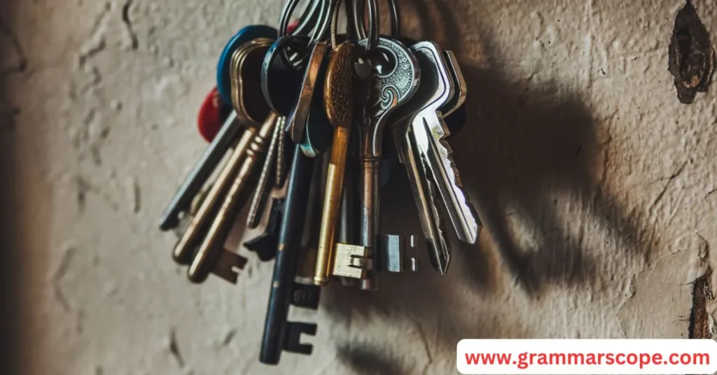 Bundle of Keys: A Handy Term for Grouped Keys