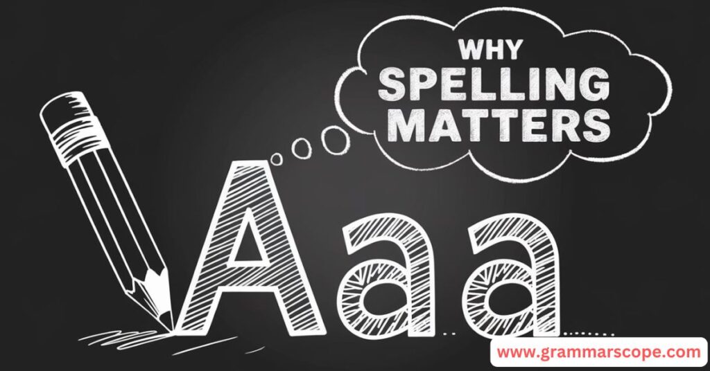 Why Spelling Matters