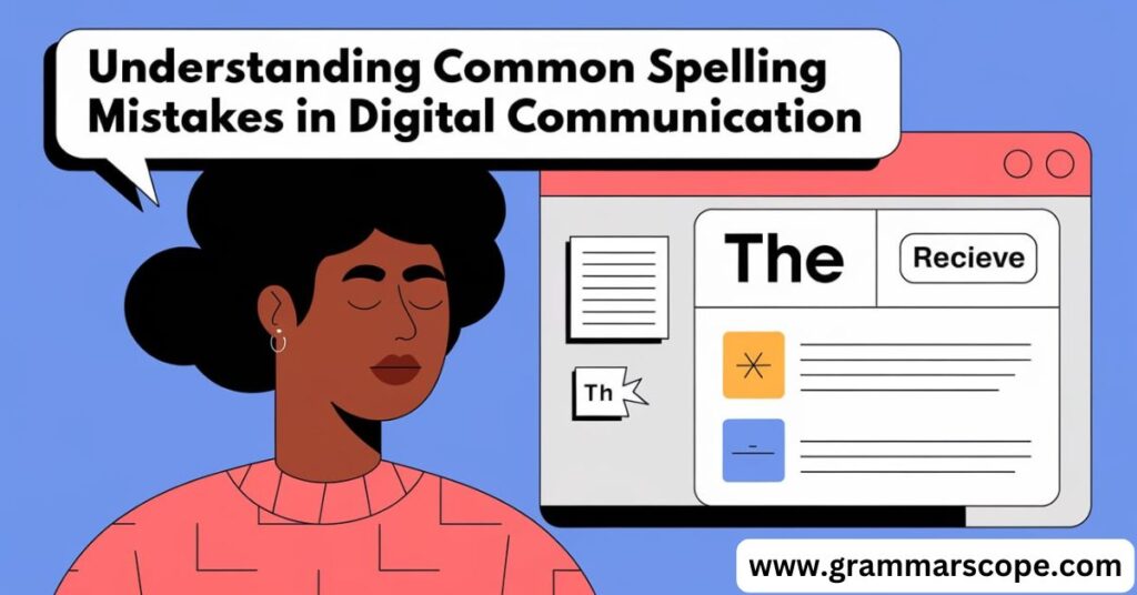 Understanding Common Spelling Mistakes in Digital Communication