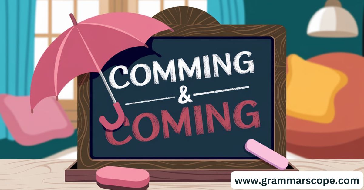 Mastering English Spelling: “Comming” or “Coming”?