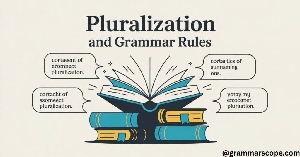 Pluralization and Grammar Rules