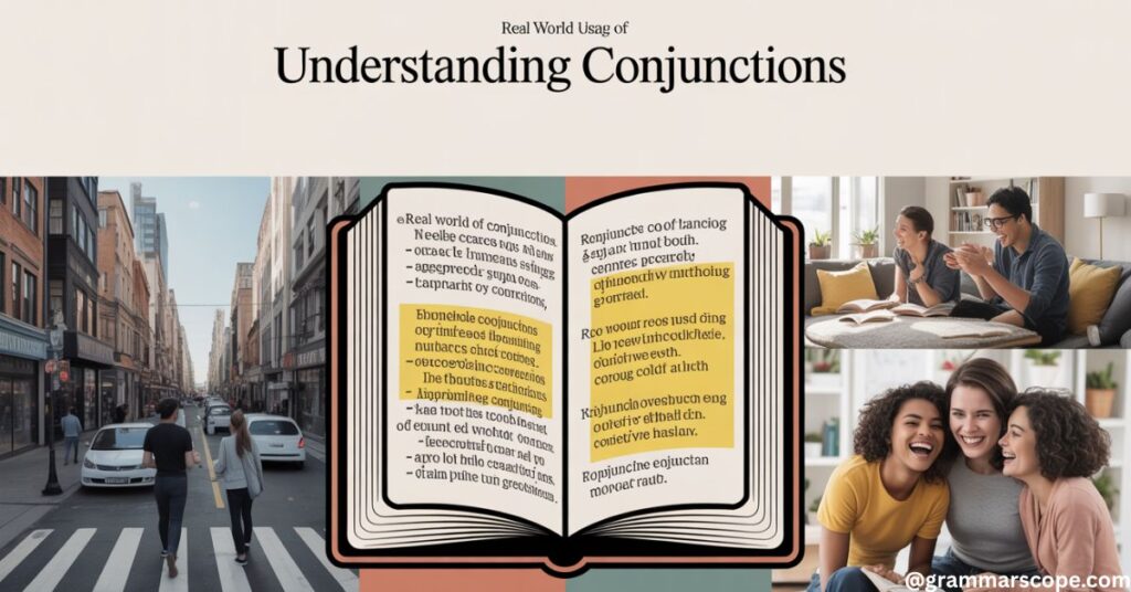 Real World Usage of Conjunctions