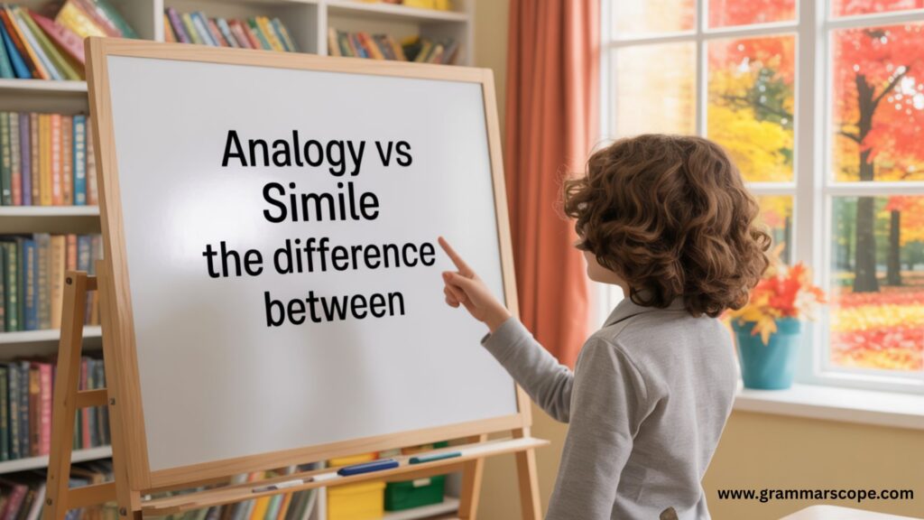 Analogy vs Simile the Difference Between