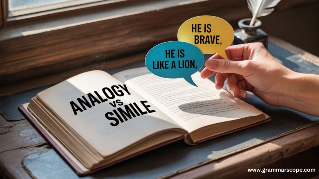 How to Choose Between Simile and Analogy in Your Writing