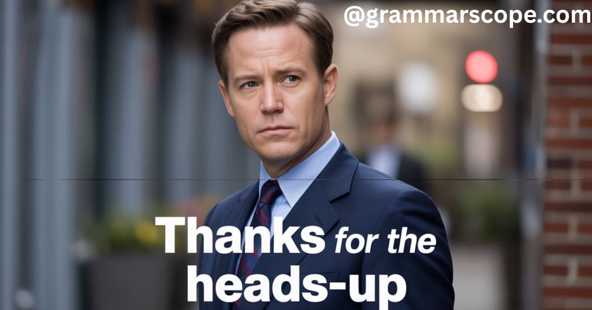 Thanks for the heads-up