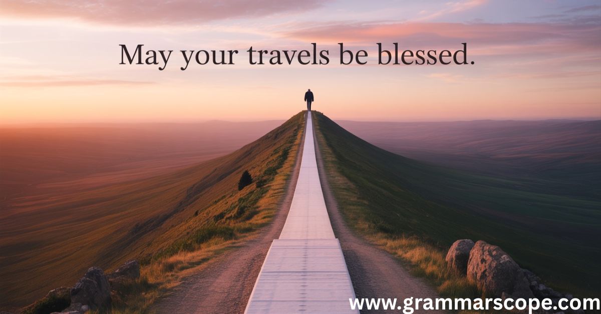 May Your Travels Be Blessed