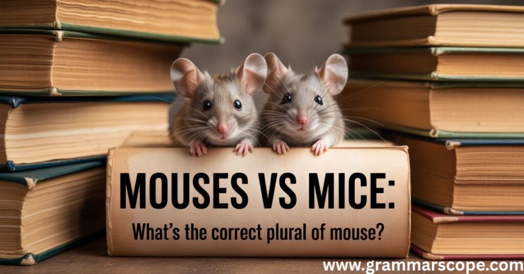 Mouses vs Mice: What’s the Correct Plural of Mouse?