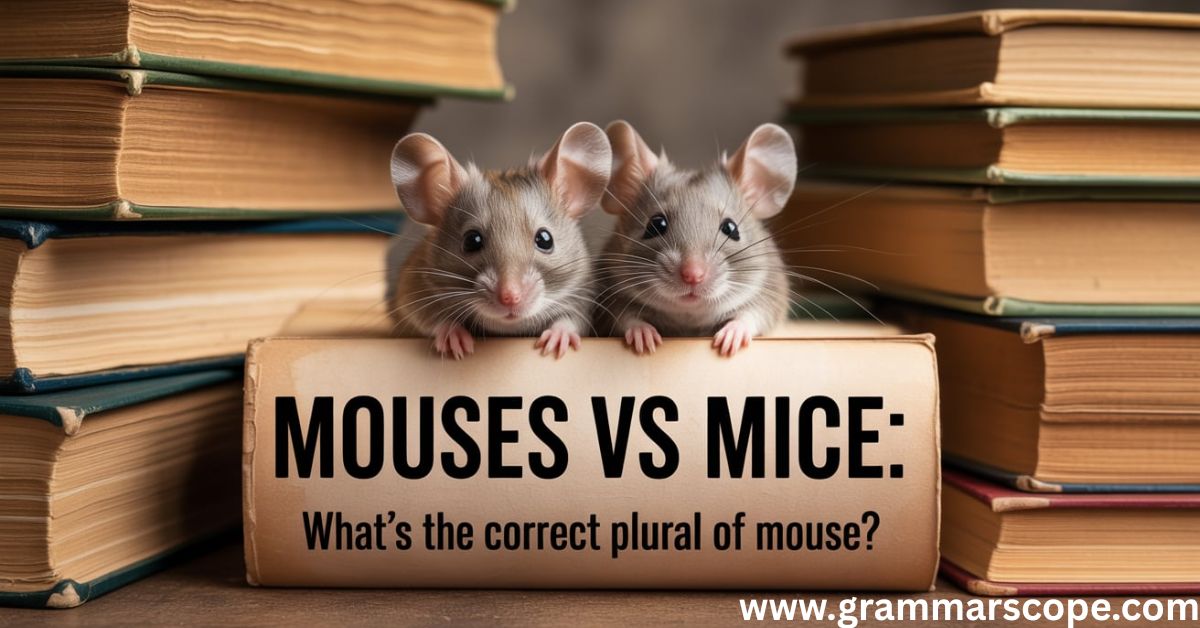Mouses vs Mice: What’s the Correct Plural of Mouse?