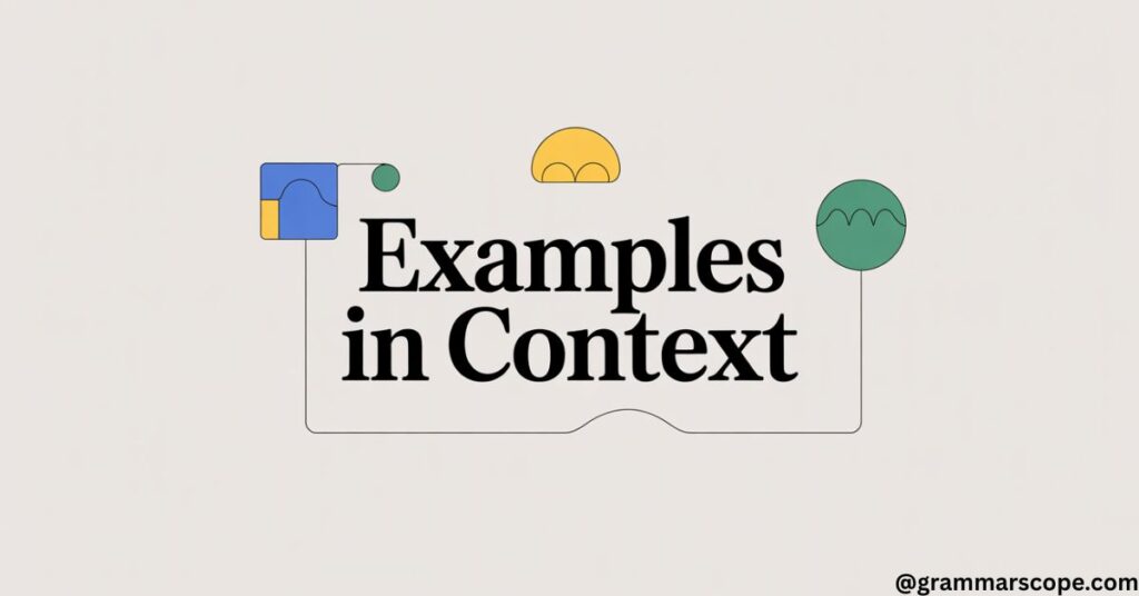 Examples in Context