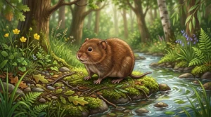 vole or shrew