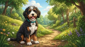 bernedoodle or goldendoodle