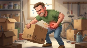 hernia or strain