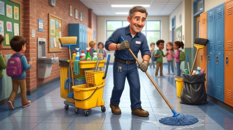 janitor or custodian
