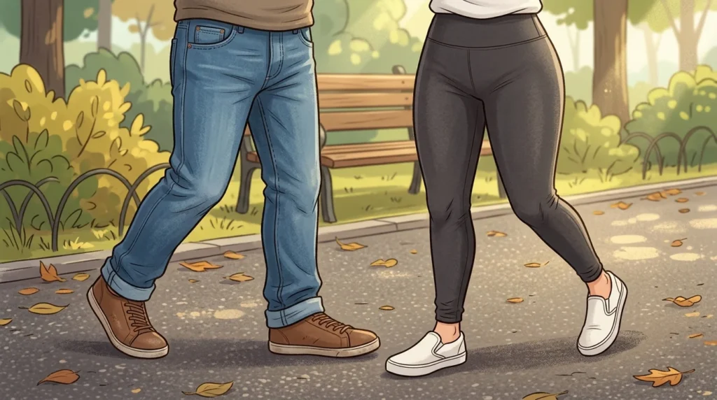 jeans or leggings