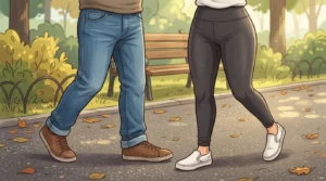 jeans or leggings