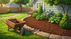 mulch or bark