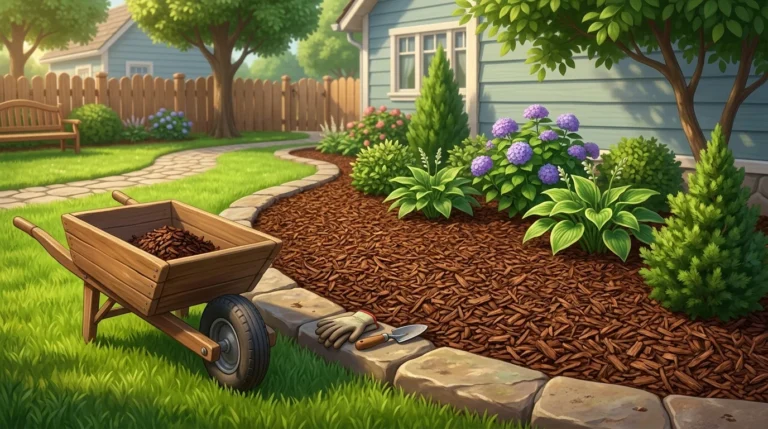 mulch or bark
