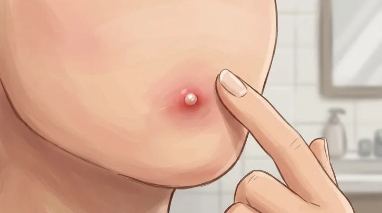 tumor or pimple